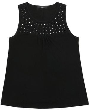 Weekend by Maxmara Round-Necked Sleeveless Dress - Black