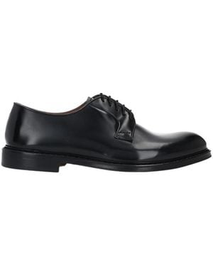 Doucal's Lace Derby - Black