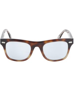 Brunello Cucinelli Square Frame Sunglasses - White