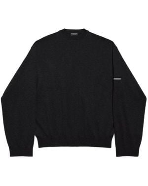 Balenciaga Crewneck Sweater - Black
