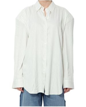 Frankie Shop Striped Shirt - White