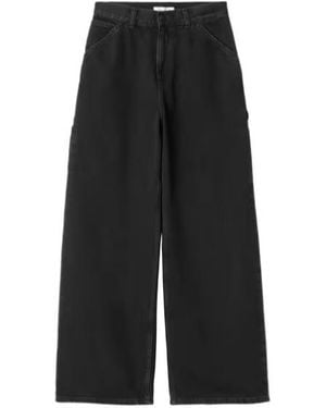Carhartt Wide-Leg Work Jeans - Black