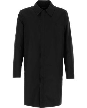 Gucci Spw Single-Breasted Coat - Black