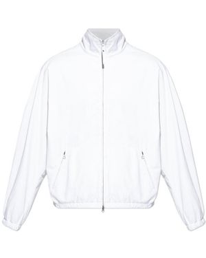 Courreges Long Sleeve Casual Jacket - White
