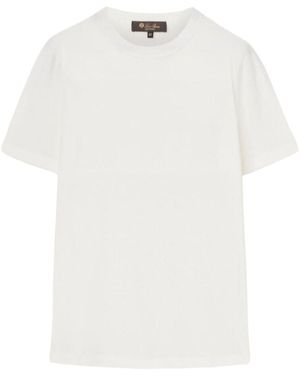 Loro Piana Angera Crewneck T-Shirt - White