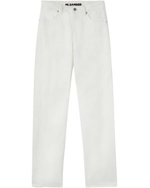 Jil Sander Denim Trousers - White