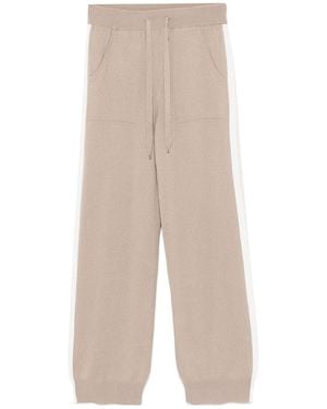 Lorena Antoniazzi Straight-Leg Drawstring Sweatpants - White