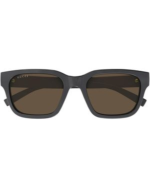 Gucci Eyewear Square Frame Sunglasses - White