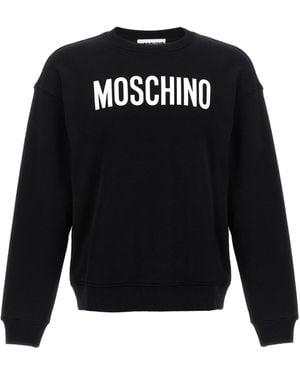 Moschino Long Sleeve Sweatshirt - Black