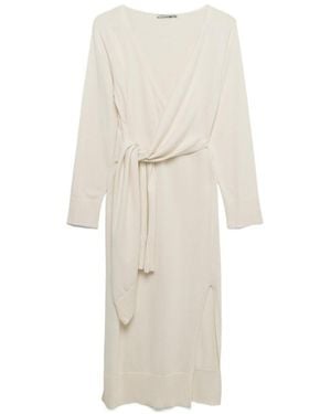 Jonathan Simkhai Skyla Cotton Cashmere Dress - Natural