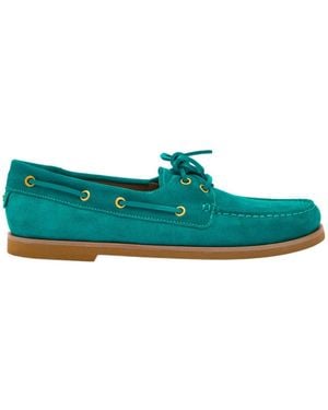 Gianvito Rossi Vande Suede Shoes - Green