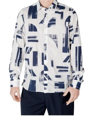 Antony Morato Long-Sleeved Shirt - Blue