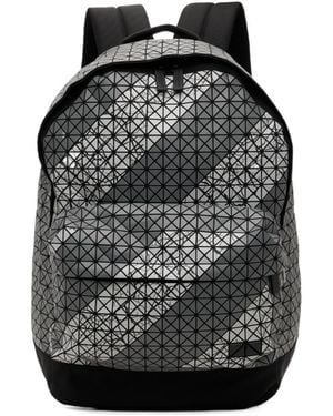 Issey Miyake Geometric-Panelled Backpack - Gray