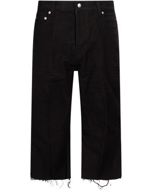 Rick Owens Casual Trousers With Belt Loops - Black