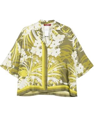 Max Mara Printed Shirt - Metallic