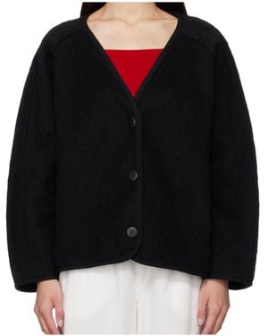 Baserange Fortu Buttoned Jacket - Black