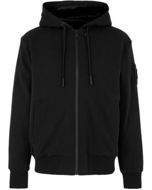 Moose Knuckles Tilden Bunny Bomber Jacket - Black