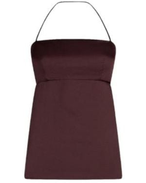 Liu Jo Halterneck Sleeeless Top - Purple