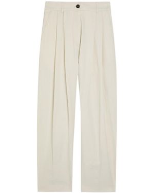 Studio Nicholson Pleated Suit Trousers - White