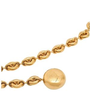 Loewe Donut Chain Belt - Metallic