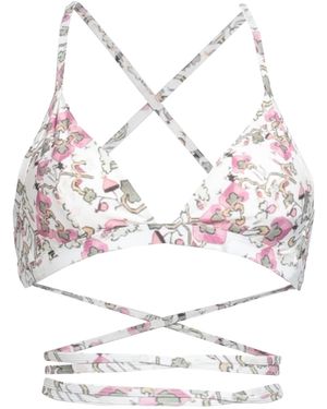 Isabel Marant Floralprint Triangle Bikini - Grey