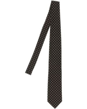 Tom Ford Pointed Tie - Black