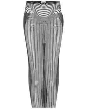Jean Paul Gaultier The Draped Body Morphing Skirt - Gray