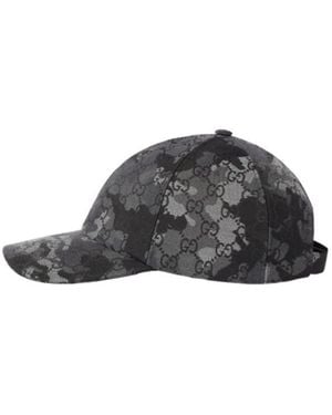 Gucci Gg Marbled Canvas Baseball Hat - Multicolor