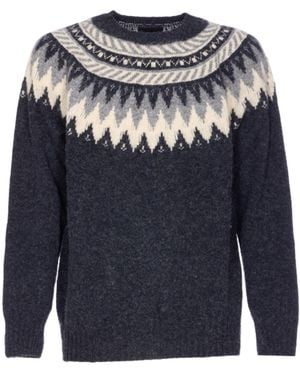 Howlin' Magician Crewneck Knitwear - Blue