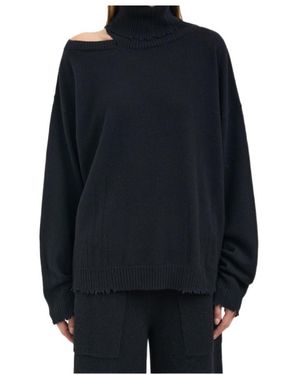 Uma Wang Turtleneck Jumper - Blue