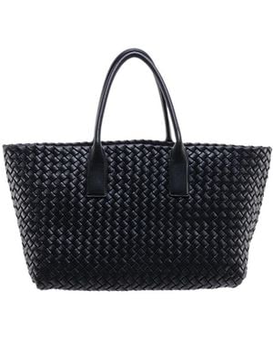 Bottega Veneta Small Cabat - Black