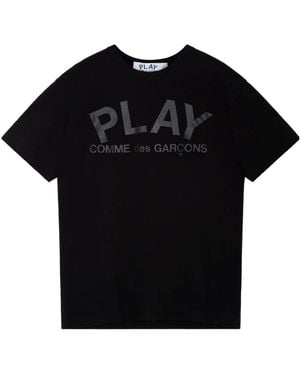 COMME DES GARÇONS PLAY Short-Sleeved T-Shirt - Black