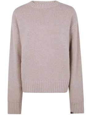 Extreme Cashmere Crew-Neck Cashmere Jumper - Grey