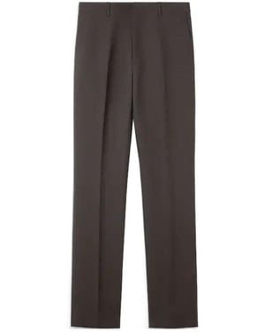 Tod's Fine Wool Trousers - Grey