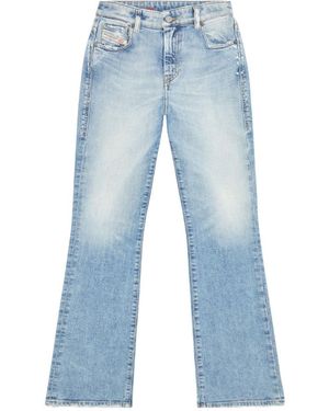 DIESEL High-Waist Flared Jeans - Blue