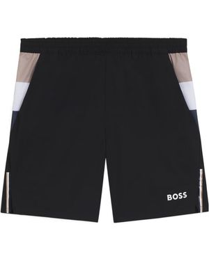 BOSS Active 9 Tennis Shorts - Black