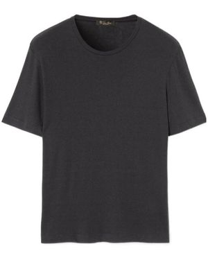 Loro Piana Mazzorbo T-Shirt - Black