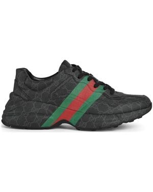 Gucci Rhyton Series Of Sneakers - Green