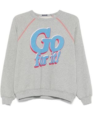 Mother The Biggie Concert Sweatshirt - Gray