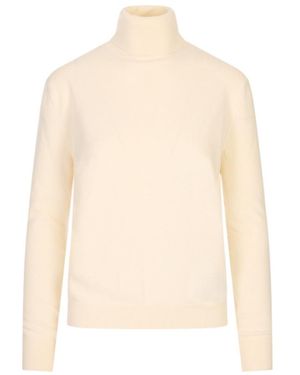 Jil Sander Turtleneck Sweater - Natural