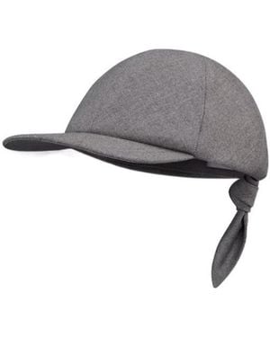 Dior Homme Tie Detailed Baseball Cap - Metallic