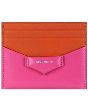 Givenchy Antigona Card Holder - Pink