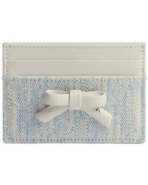 Dior Promenade Freesia Card Holder - White