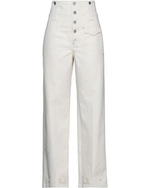 Isabel Marant Denim Pants - White