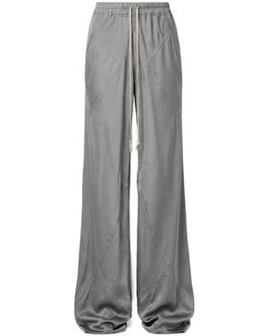 Rick Owens Bias Drawstring Trousers - Grey