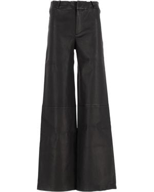 Arma Casual Pants With Belt Loops - Black