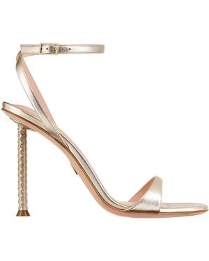 Dior Icon Heeled Sandal - Metallic