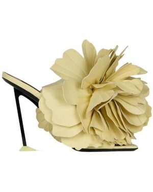 Givenchy Boudoir Heeled Mules - Metallic