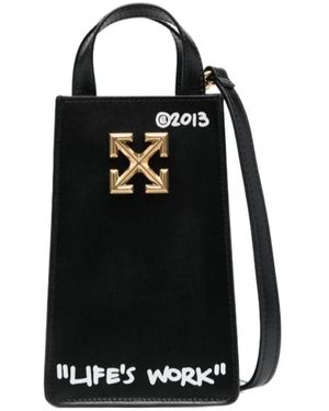 Off-White c/o Virgil Abloh Jitney Crossbody Phone Bag - Black