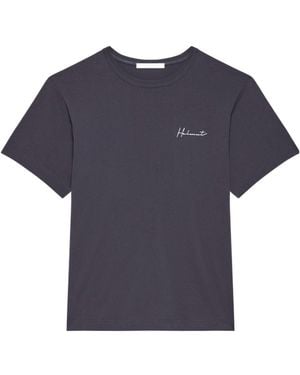 Helmut Lang Short Sleeve T-Shirt - Blue